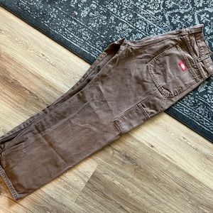 Brown dickies work pants